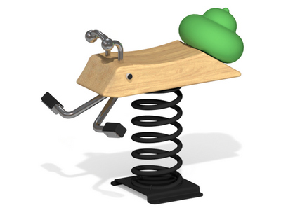 Качалка на пружине Турбо 1