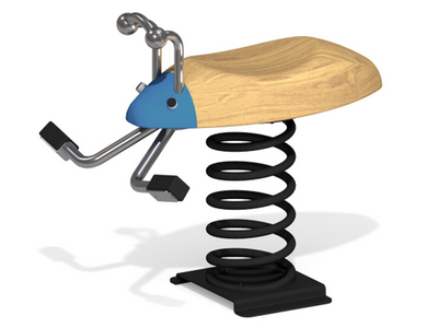 Качалка на пружине Мир жучков 2