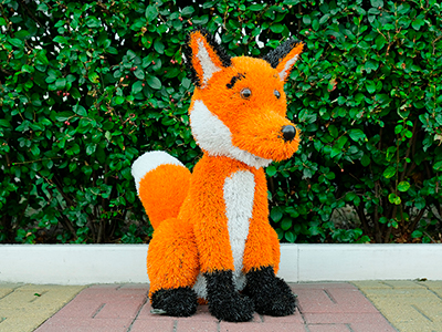 Топиари лис Дорис - газон Eco