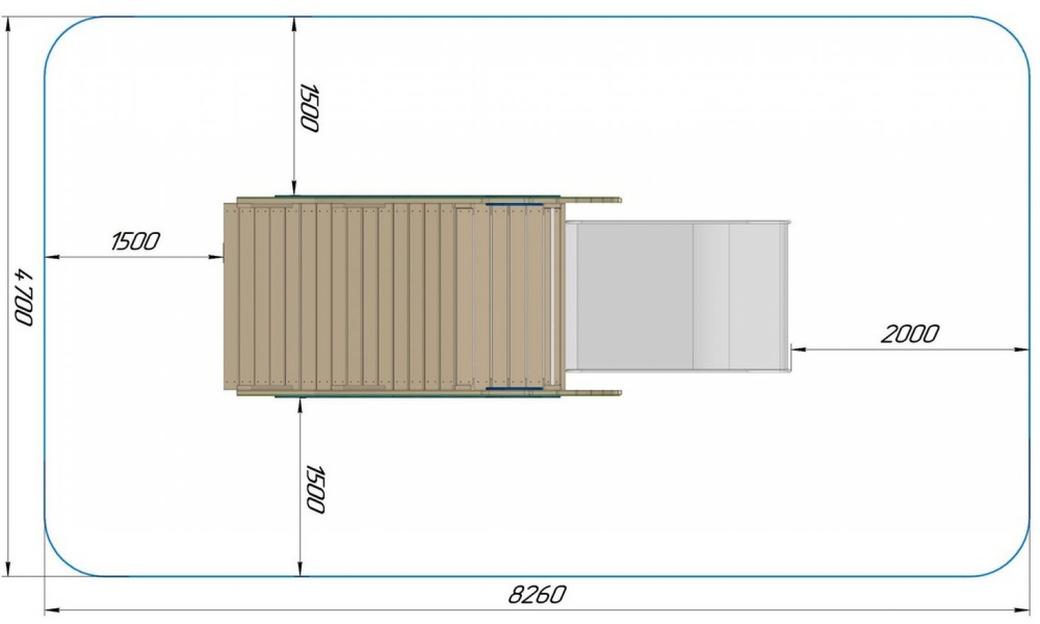 Горка ФишФрост - вид 2