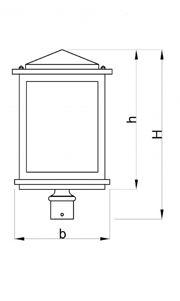 Светильник H-450 мм ГП2.3-А - вид 3