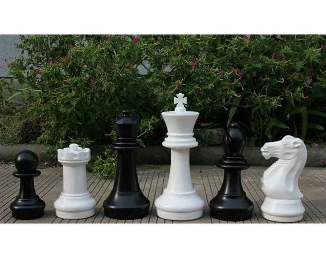 Комплект шахматных фигур до 41 см без поля - вид 2