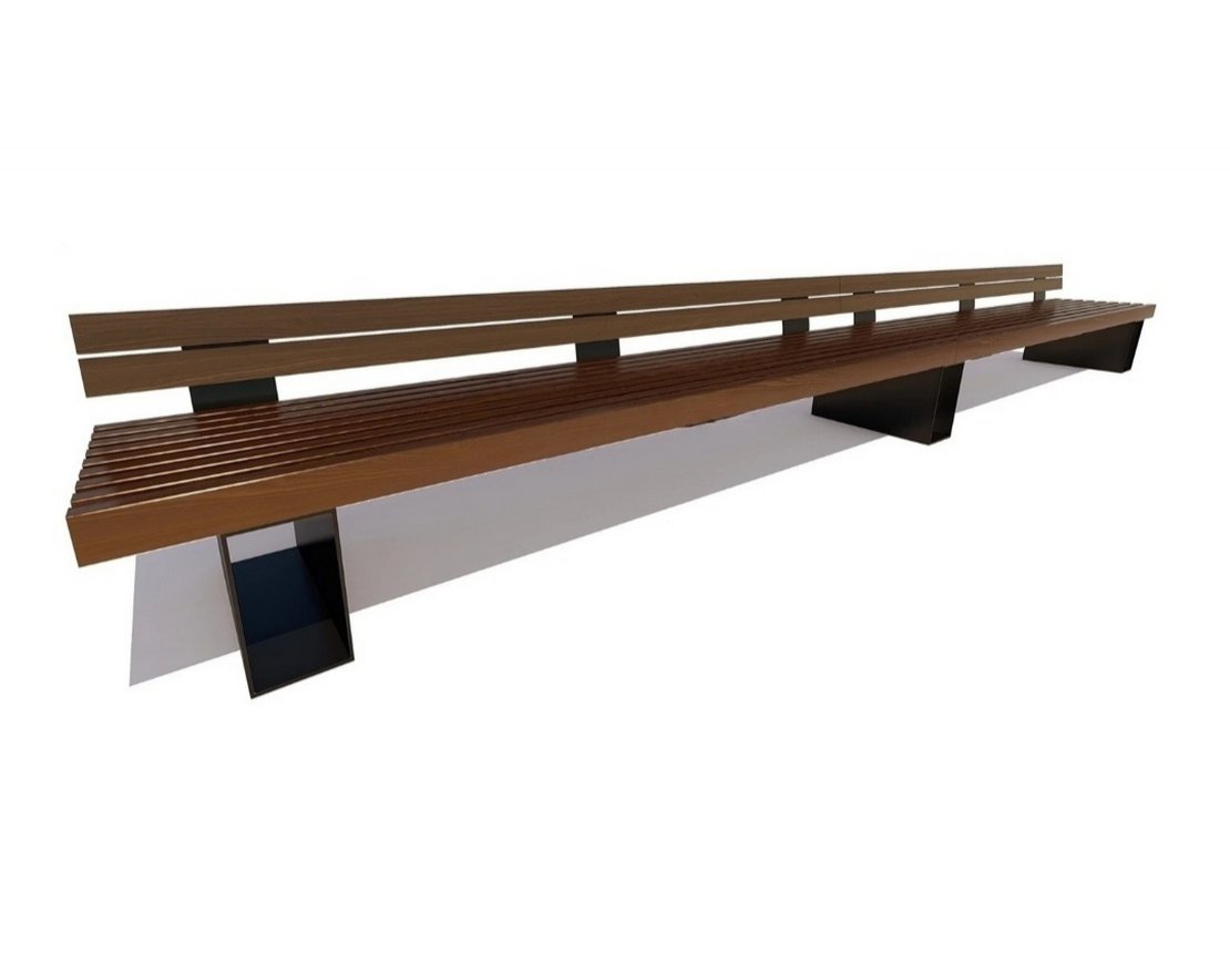 Скамейка Луч СС-1 - вид 4