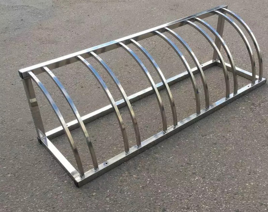 Велопарковка «Оптима» VP1A (Нержавеющая сталь) - вид 4